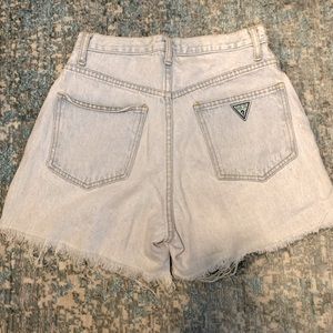 GUESS • Vintage High Rise Jean Shorts